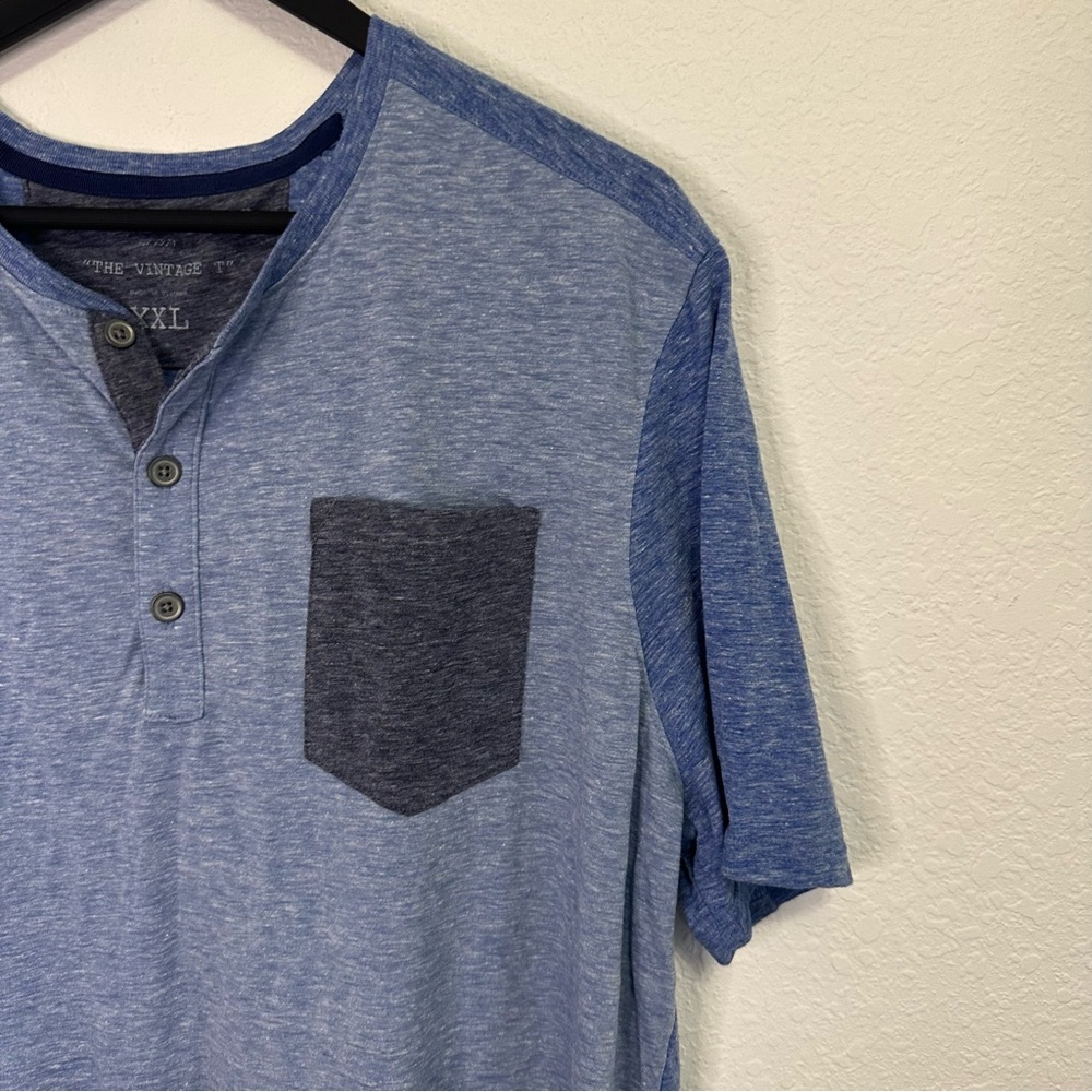 Banana Republic “The Vintage T” Men’s Blue T-Shirt – Size XXL - Picture 3 of 5